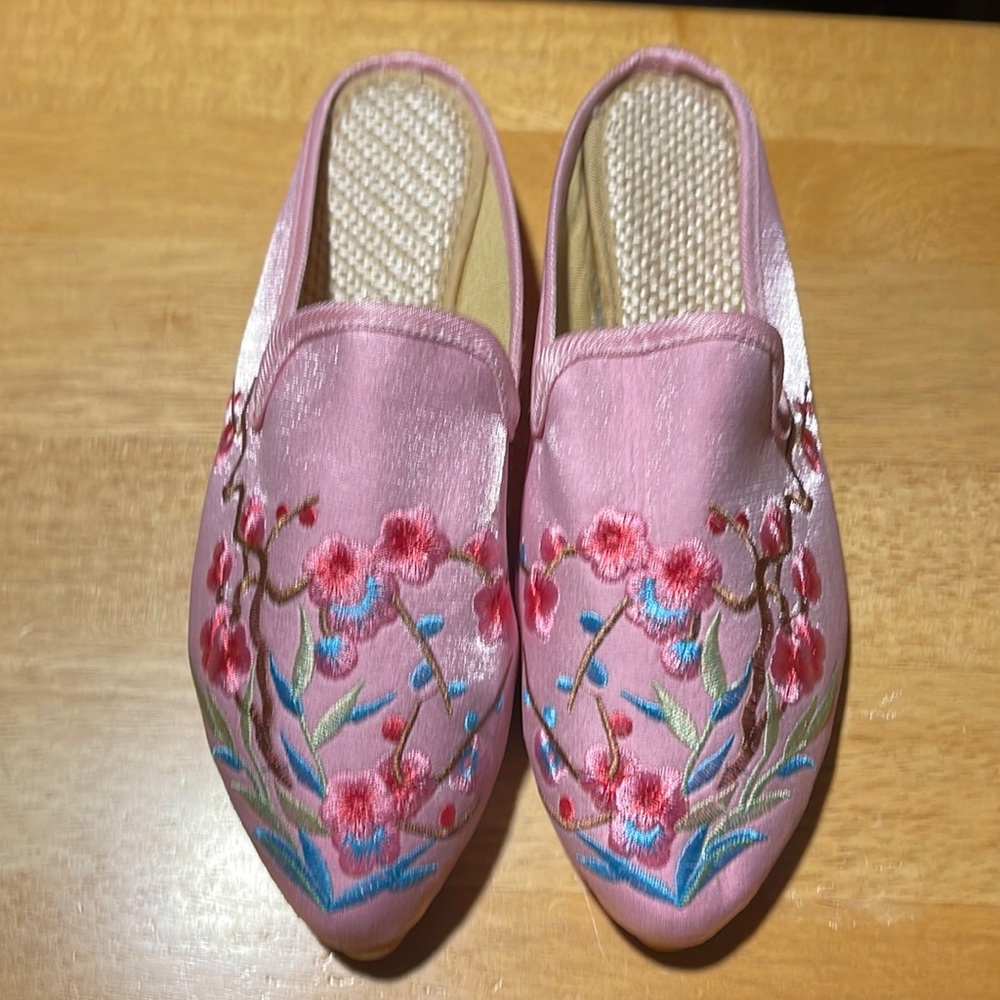 Hand-made ballerina shoes